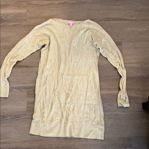 Light gold Lilly Pulitzer dress